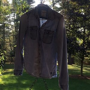 Light blue denim shirt